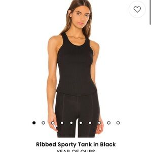 YEAR OF OURS black tank top sz L